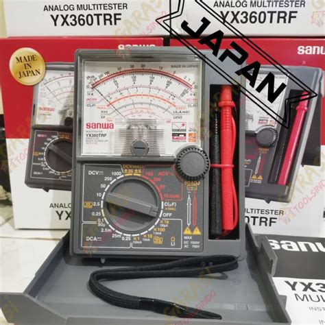 Jual Multitester Analog Sanwa Yx Trf Japan Original Multimeter Sanwa