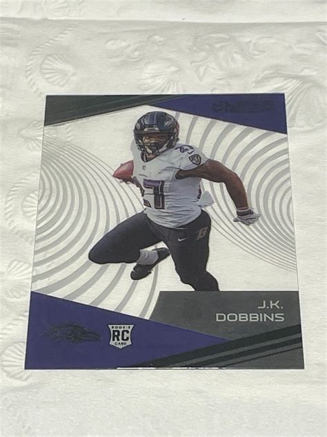 Panini Chronicles Clear Vision Rookies Jk Dobbins Cv Rookie Rc