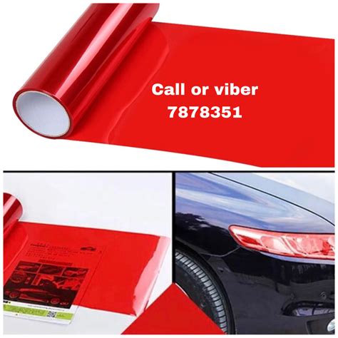 30x60cm Colorful Auto Light Stickers Car Light Headlight Taillight Tint Vinyl Fi Ibay