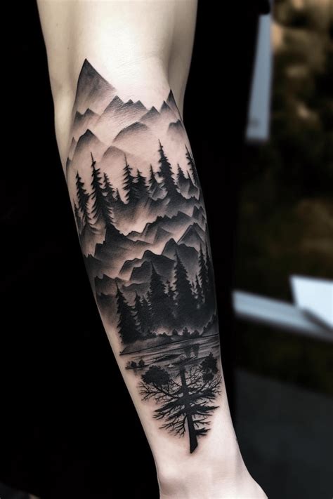 Embrace The Wild: Inspiring Designs And Symbolism Behind Forest Tattoos ...