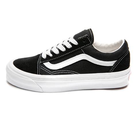 Vans Vault Og Old Skool Lx Black And Sneakerbox