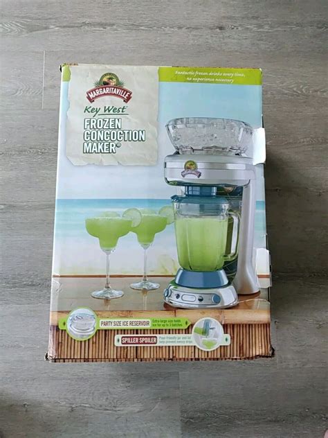 Margaritaville Dm1900 Key West Frozen Concoction Maker W Xl Ice Holder 32oz 735343058493 Ebay