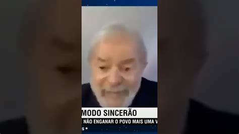 Lula Est Cansado De Enganar O Povo Kkkkkk Shorts Bolsonaro Youtube