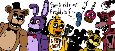 Fnaf 1 All Characters