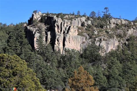 Paisaje De La Tarahumara Sierra Tarahumara Chihuahua Mx