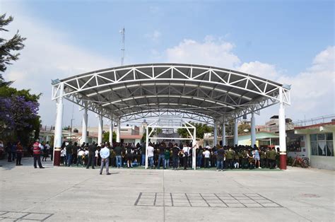 GOBIERNO DE CHIMALHUACÁN ENTREGA TECHADO EN ESCUELA PRIMARIA