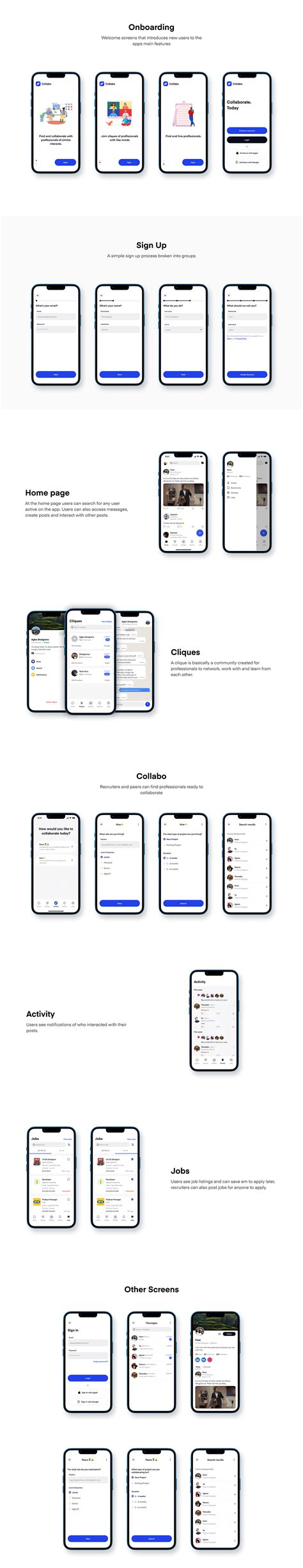 Collabo App :: Behance