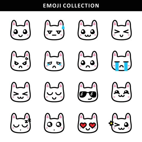 Emoji Kawaii Cat Clearance Stores