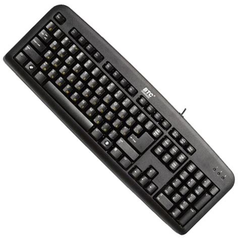 Клавиатура BTC-5211AU-BL (USB) black купить в ОГО! | 34255 | цена ...