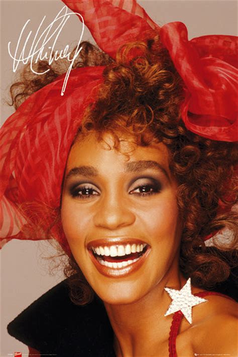 Plakat Whitney Houston Scarf Poster An Der Wand 3 1 GRATIS