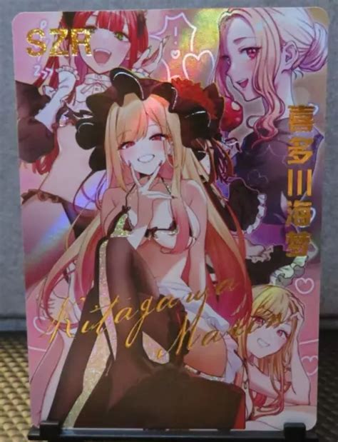 Carte Marin Kitagawa Signature Waifu Szr Anime D Esse Gcc Comme Neuf