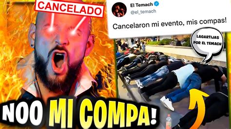 Censur N Evento Del Temach Y Sus Fans Lo Defienden Con Lagartijas