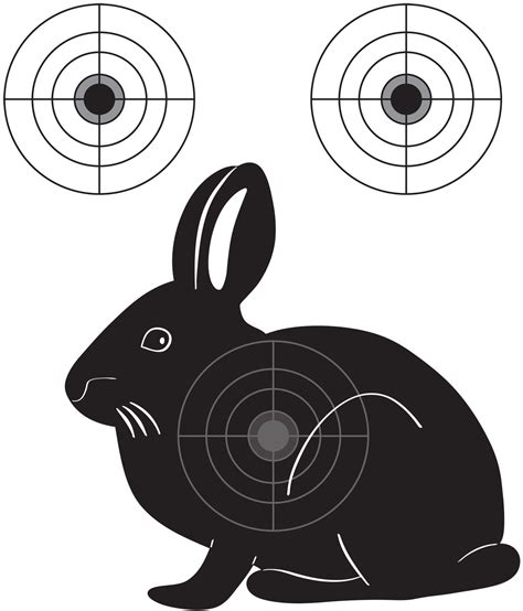 Printable Rabbit Shooting Targets Printable Shooting