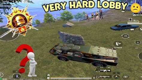 VERY HARD LOBBY CONQUEROR RANK PUSH GAMEPLAY BGMI PUBG RANK PUSH