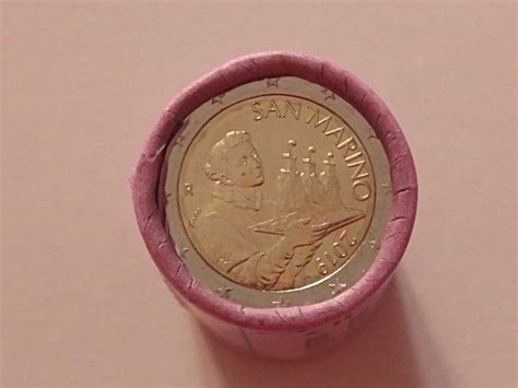 San Marino Euro Commemorative Pieces In Roll Catawiki