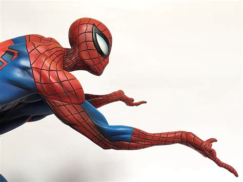 J Scott Campbell Spider Man Polystone Statue By Sideshow Collectibles