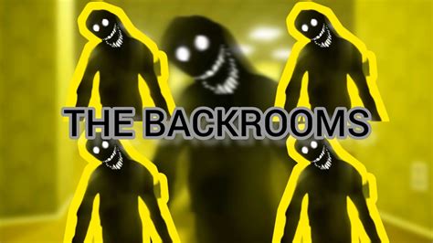 Escape The Backrooms Horror Game Youtube