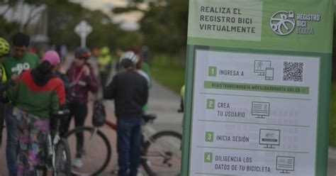 Puntos de Registro Bici habilitados esta semana en Bogotá Bogota gov co