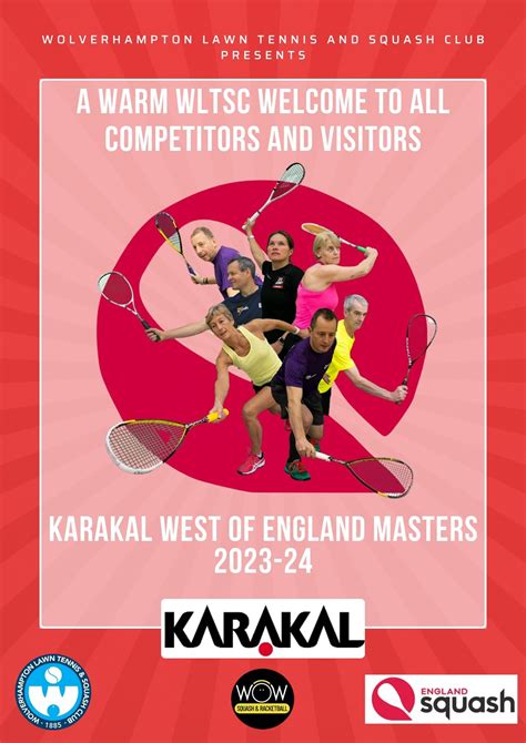 Wolverhampton Hosts 191 Players In The Karakal West Of England Squash