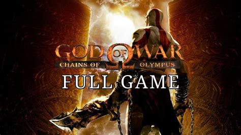 God OF War Chain Of Olympus FULL GAME Walktrough Gameplay