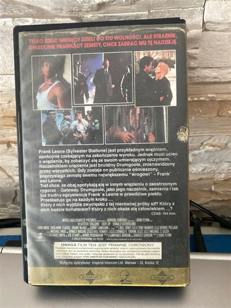 Osadzony VHS Stallone 12377792810 Oficjalne Archiwum Allegro