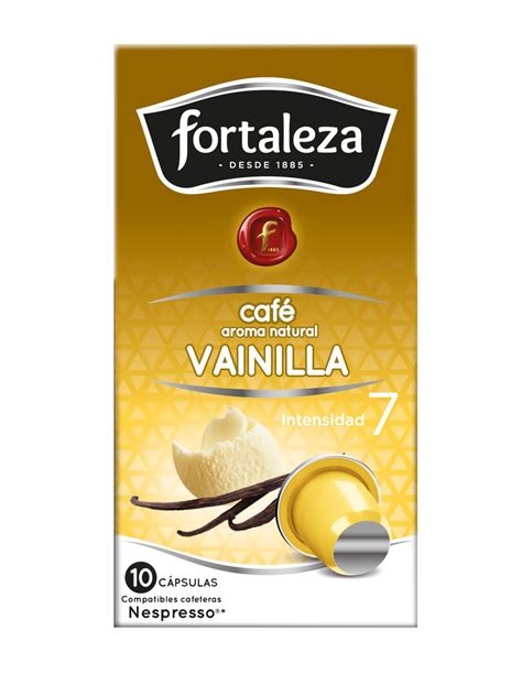 Café con aroma natural Vainilla 10 cápsulas compatibles con Nespresso