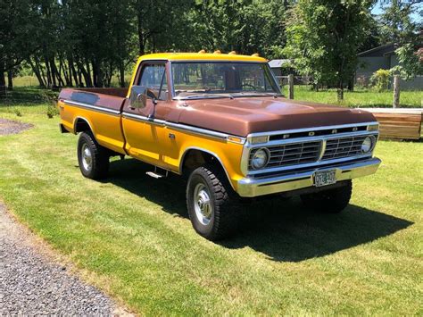 This 1975 Ford F 250 Is The Only One Built In This Particular Spec Ford