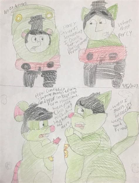 mouse percy and cat henry conversation by Artygrl on DeviantArt