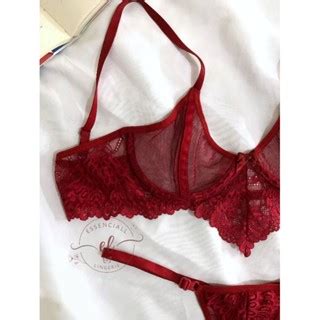 Conjunto Tulle Transparente Renda Lingerie Luxo Aro Sem Bojo