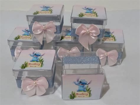 Caixinha Acrilica Lilo E Stitch Produtos Personalizados No Elo7