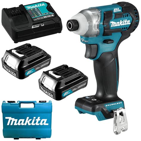 Makita TD111DSAE 12V Max 2 0Ah Li Ion CXT Cordless Brushless Impact