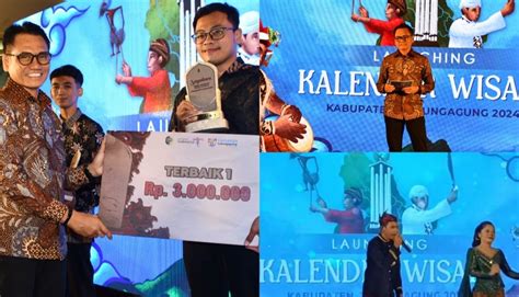 Pemkab Disbudpar Tulungagung Launching Kalender Wisata Tahun 2024