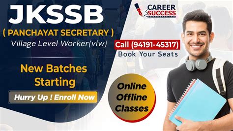 Jkssb Vlw Coaching In Jammu Jkssb Village Level Worker Jkssb