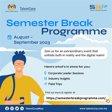 TalentCorp’s Semester Break Programme back! | PUSAT PEMBANGUNAN KARIER ...