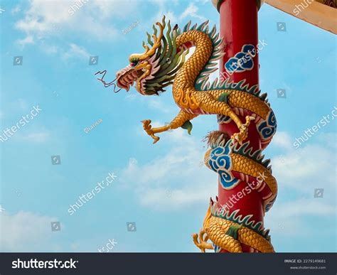 dragon statue dragon symbol dragon chinese stock photo