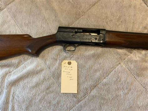 Remington Browning Patent Auto 5 12 Ga Shotgun With Pheasant Scene