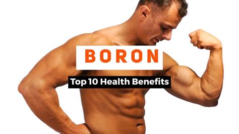 Top 10 Health Benefits Of Boron Supplement Boron Benefits For