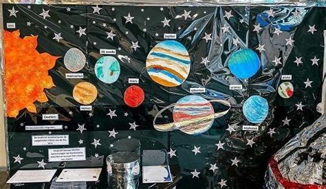 School Creative Landmarks Handmade Design Outer Space Planets