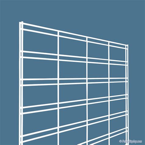 Slatgrid Panel 2 X 4 White White Slatgrid Panels 4 White Slat