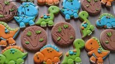 Galletas Dinosaurios Adorables Cookies Decorated