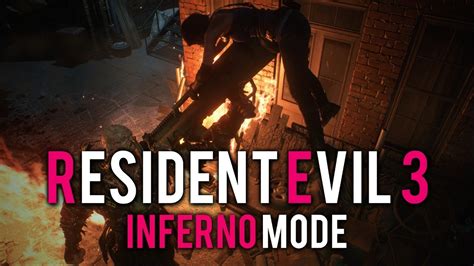 Resident Evil Remake Taking On Inferno Mode No Ng Items Part