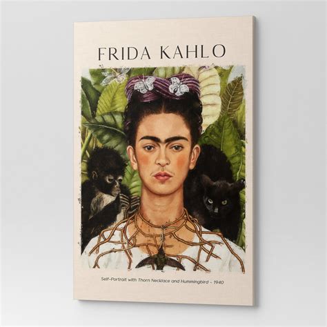 Obraz Frida Kahlo Autoportret Z Naszyjnikiem Z Cierni Rep X