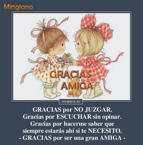 Frases De Agradecimiento A Una Amiga