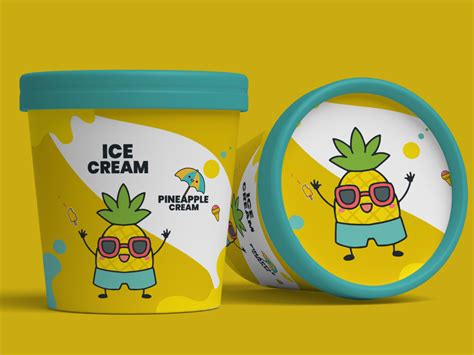 Great ice cream cup design | Upwork