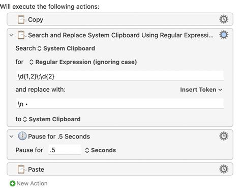 Add a Carriage Return After Each Line That Begins With a Time Stamp ...