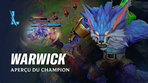 Aperçu De Warwick Gameplay League Of Legends Wild Rift Youtube