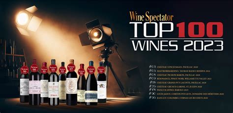 Wine Spectator Top 100 Wines Of 2023