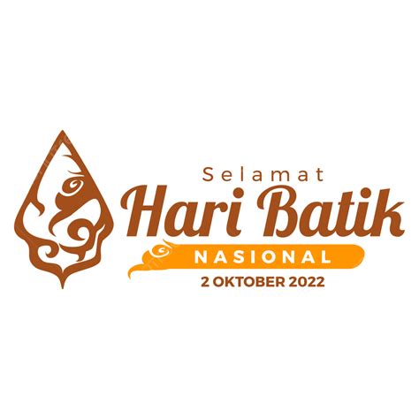 Hari Batik Indonesia 2022 Logo Hari Batik Nasional 2022 Hari Batik