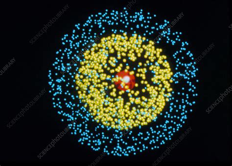 Electronic structure of lithium atom - Stock Image A152/0011 - Science ...