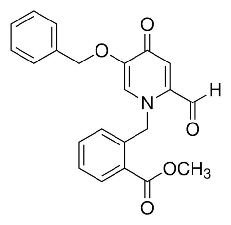 METHYL 2 5 BENZYLOXY 2 FORMYL 4 OXO 1 4H PYRIDINYL METHYL BENZOATE